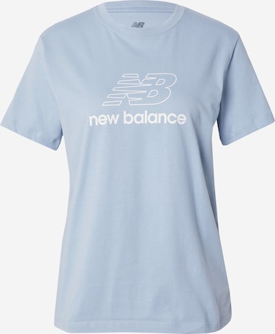new balance T-Shirt in hellblau / weiß, Produktansicht