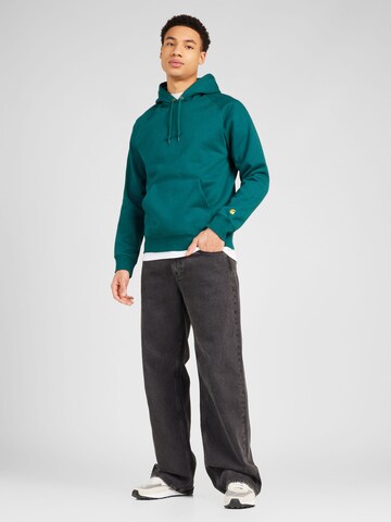 Carhartt WIP Sweatshirt 'Chase' i grøn