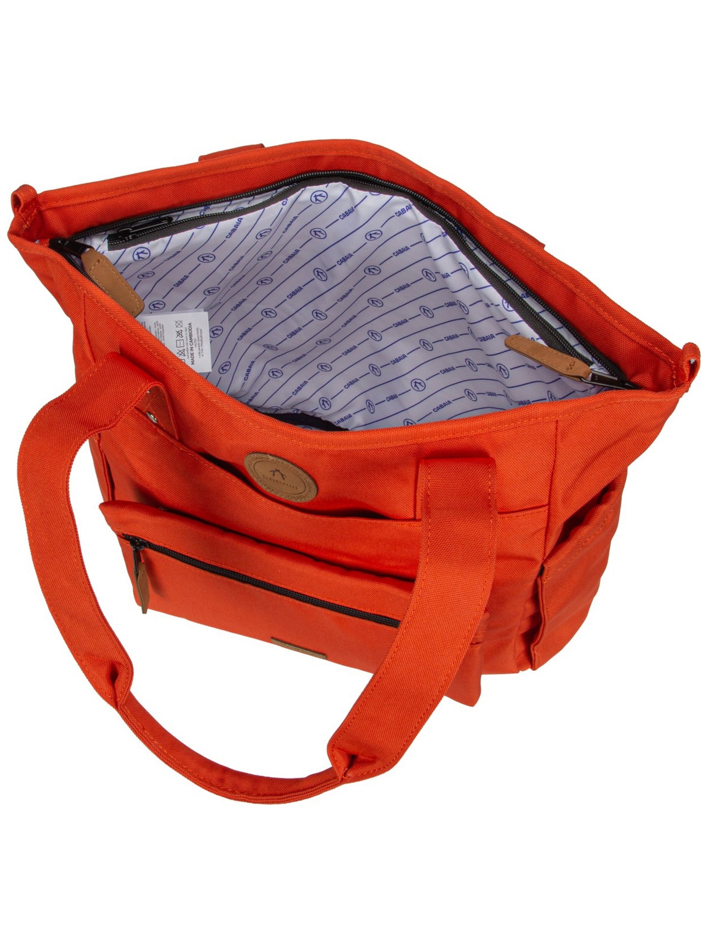 Cabaia Shopper 'Tote Recycled Oxford Medium' in Red