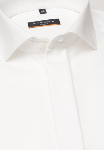 ETERNA Slim Fit Hemd in Beige