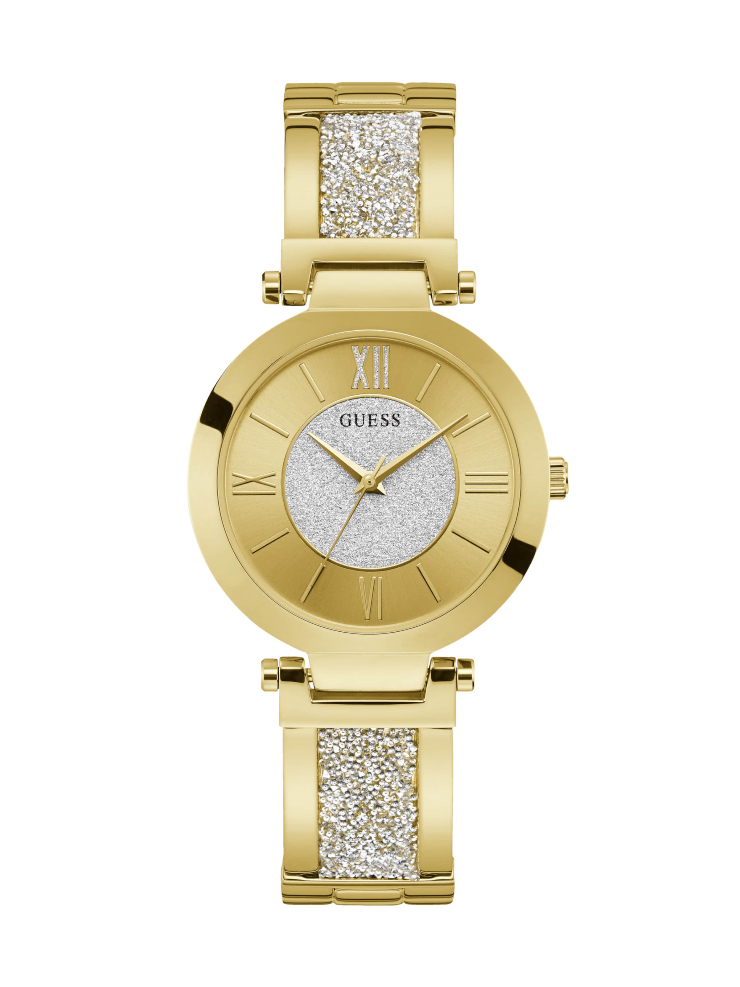 GUESS Uhr 'Aurora' in Gold: Vorderseite