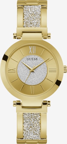 GUESS Аналоговые часы 'Aurora' в Золотой: спереди