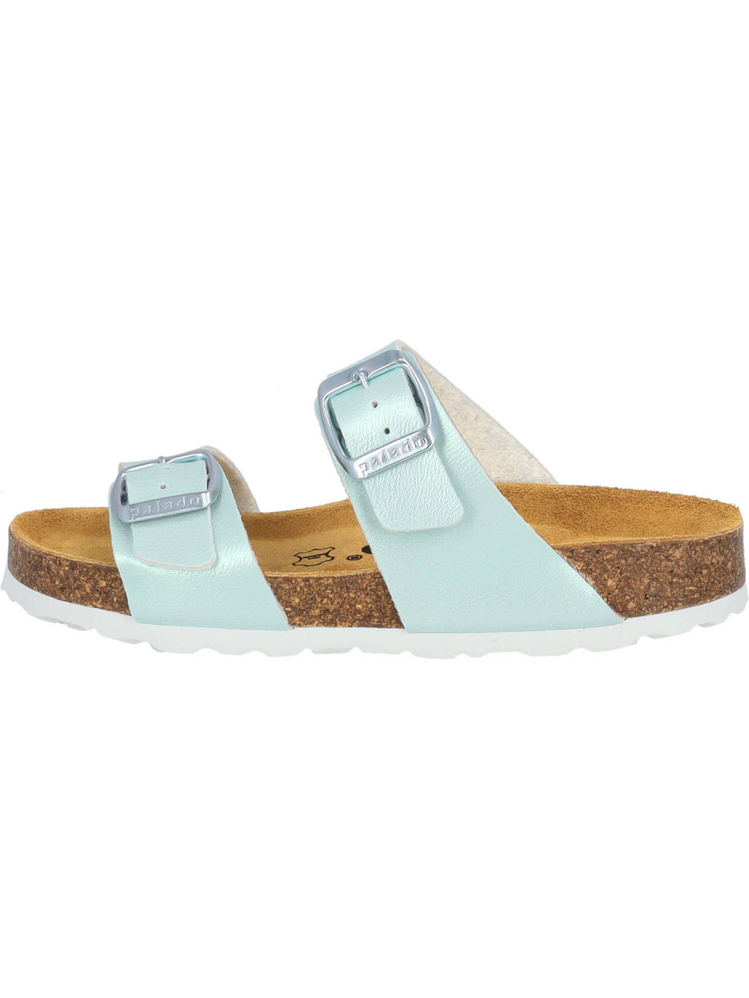 Palado Босоножки 'Samos' в Зеленый: спереди