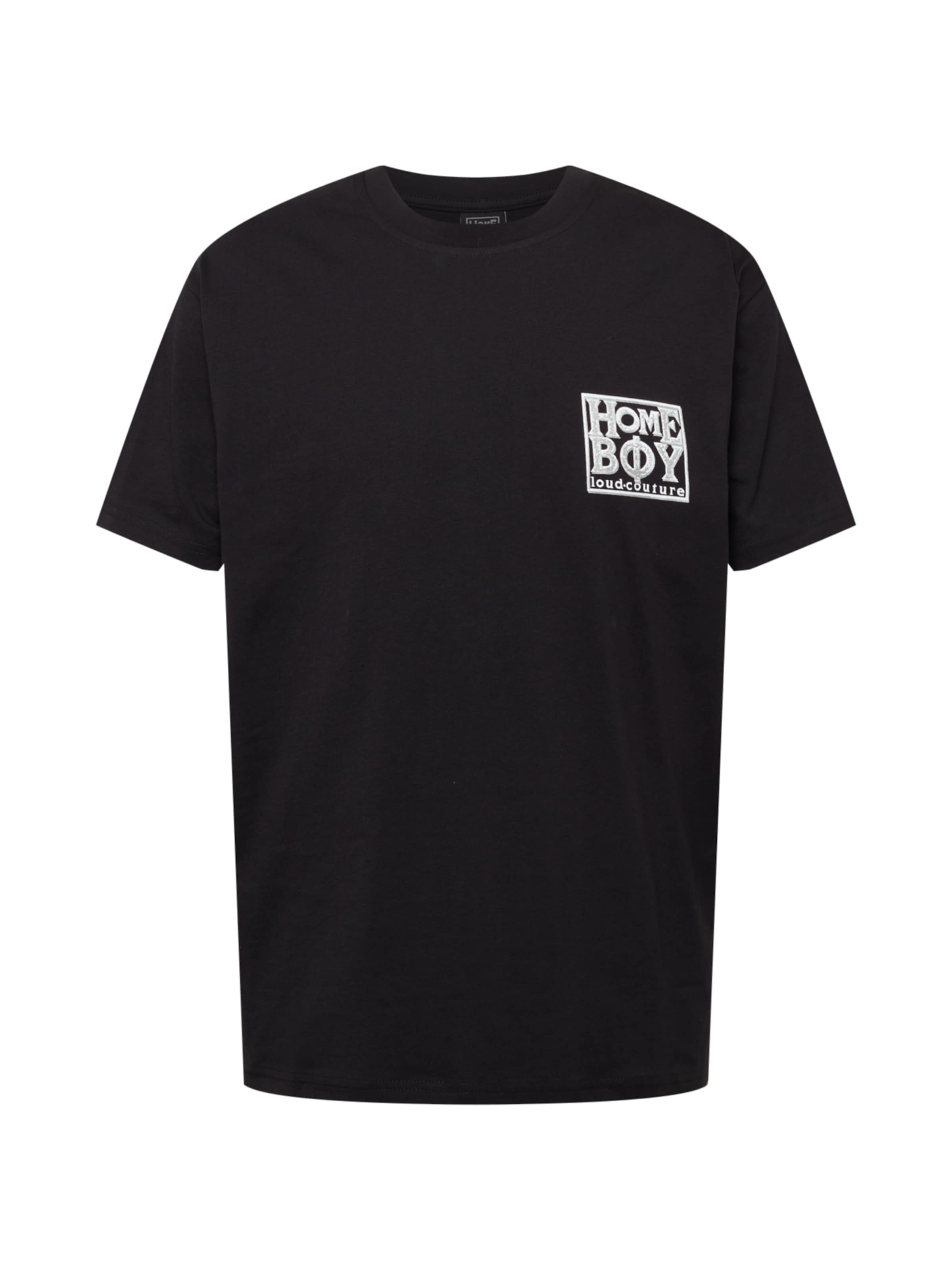 T-Shirt &#x27;Old School&#x27; HOMEBOY en noir : devant