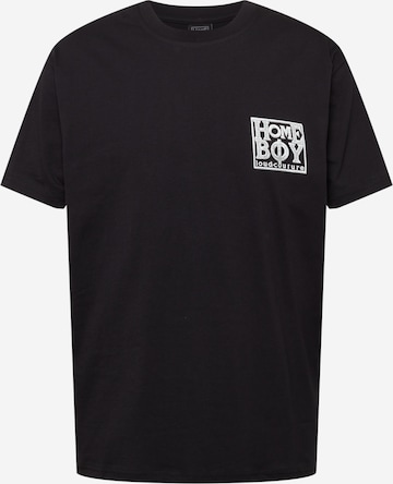 HOMEBOY T-shirt 'Old School' i svart: framsida
