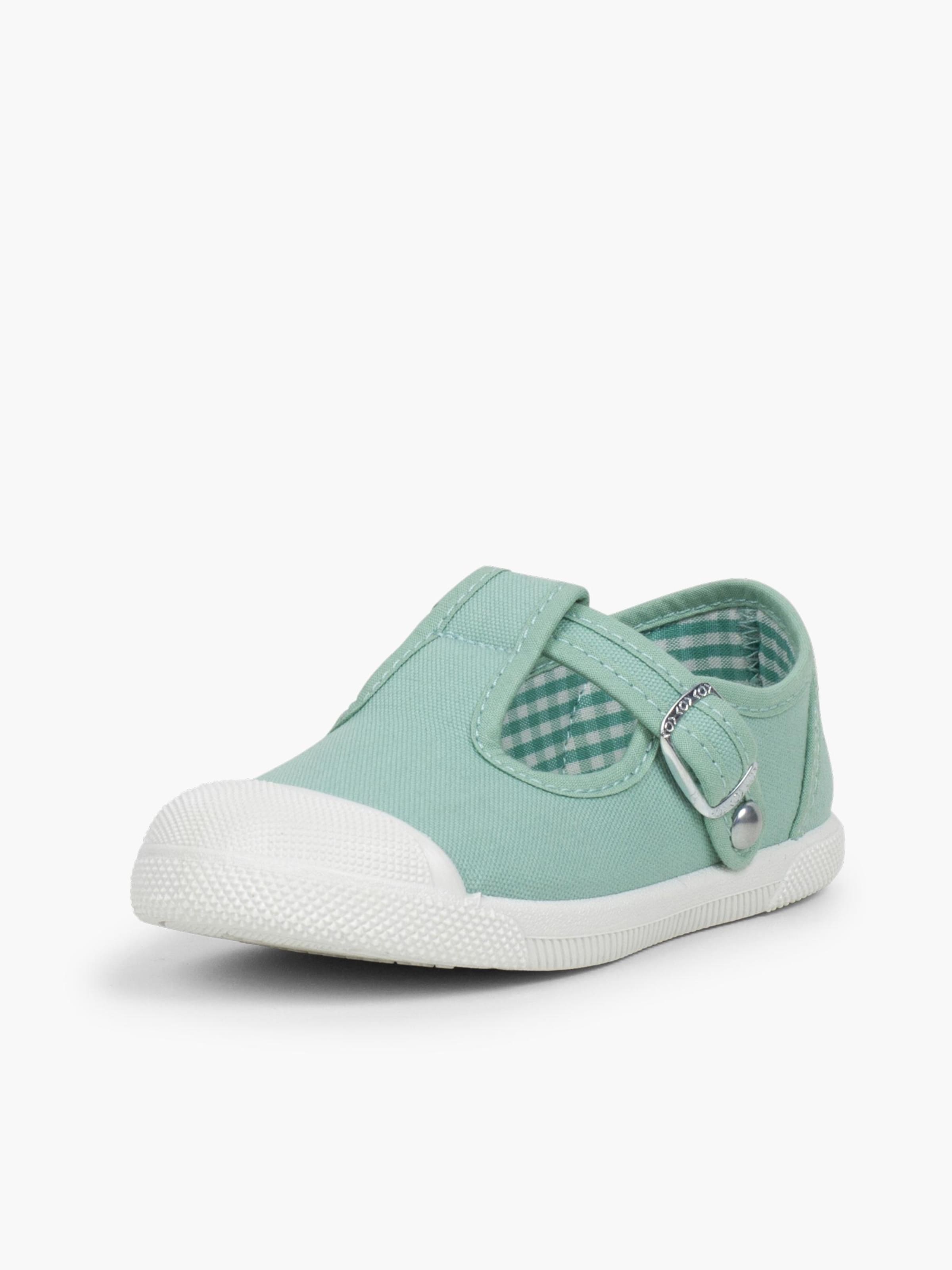 Pisamonas First-step shoe in Green: front