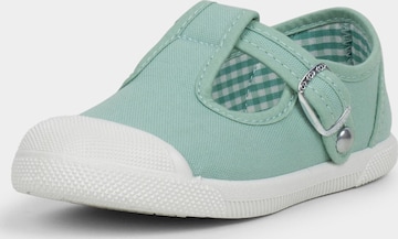 Pisamonas First-step shoe in Green: front