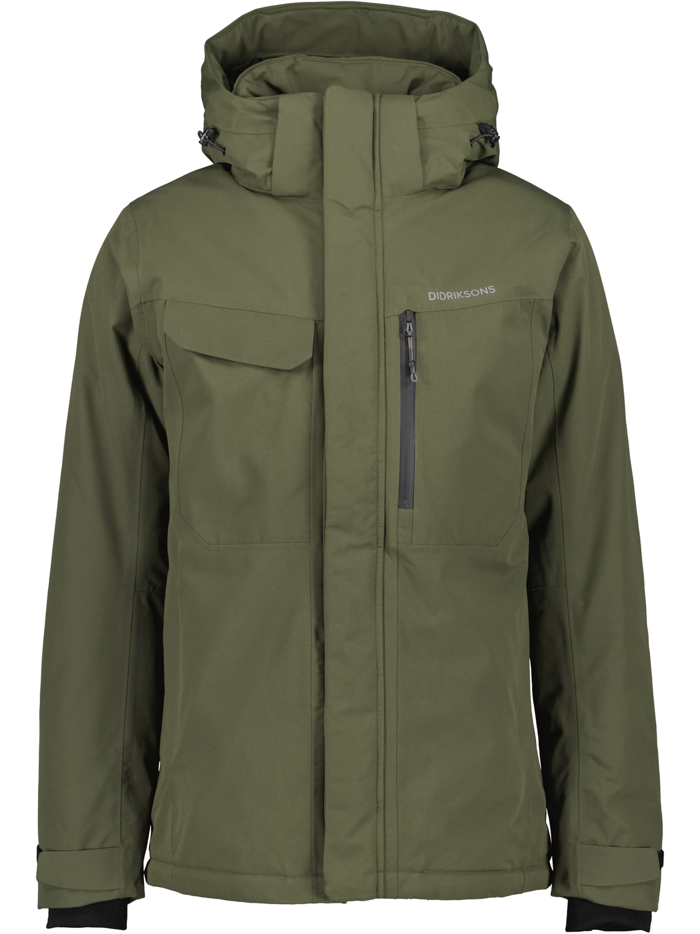 Veste outdoor 'Stefan' Didriksons en vert : devant