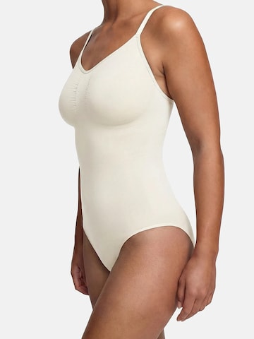 cfab (formerly creamy fabrics) - Body moldeador 'Sculpting Shapewear mit String' en beige