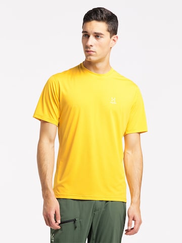 Haglöfs Performance Shirt 'Ridge' in Yellow: front