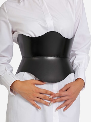 Haute Cuir Riem in Zwart
