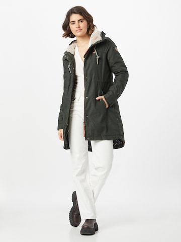 Ragwear Winterparka 'TAWNY' in Groen