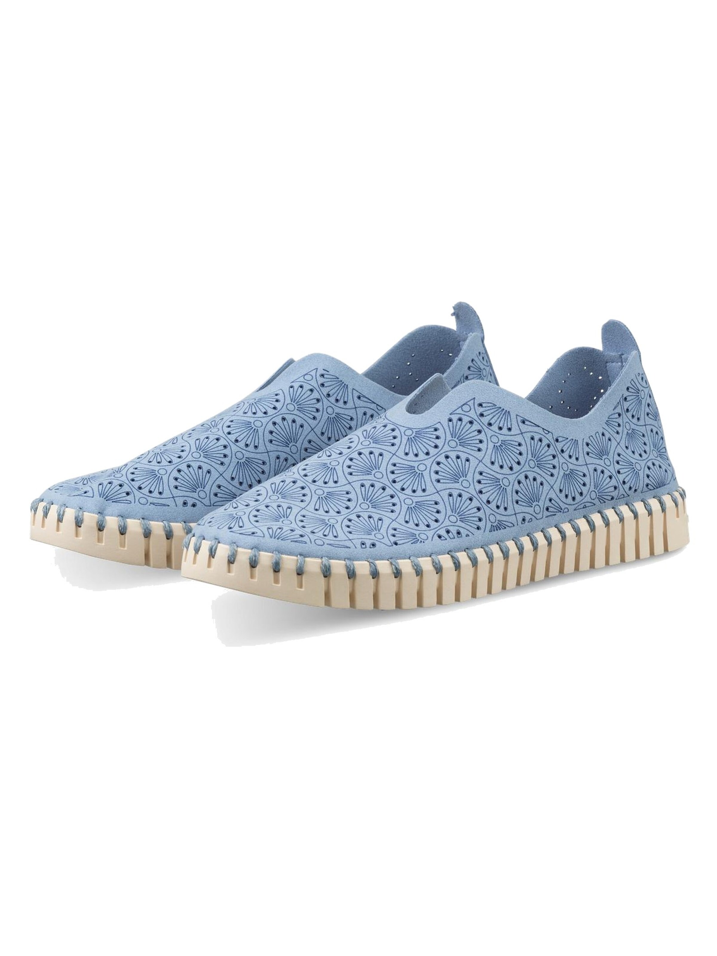 Slip on 'Tulip3485' ILSE JACOBSEN en bleu