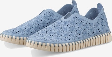 ILSE JACOBSEN Slip-Ons 'Tulip3485' in Blue: front