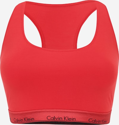 Calvin Klein Underwear Krūšturis, krāsa - ugunssarkans / melns, Preces skats