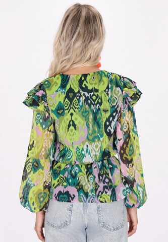 Camicia da donna di IZIA in verde