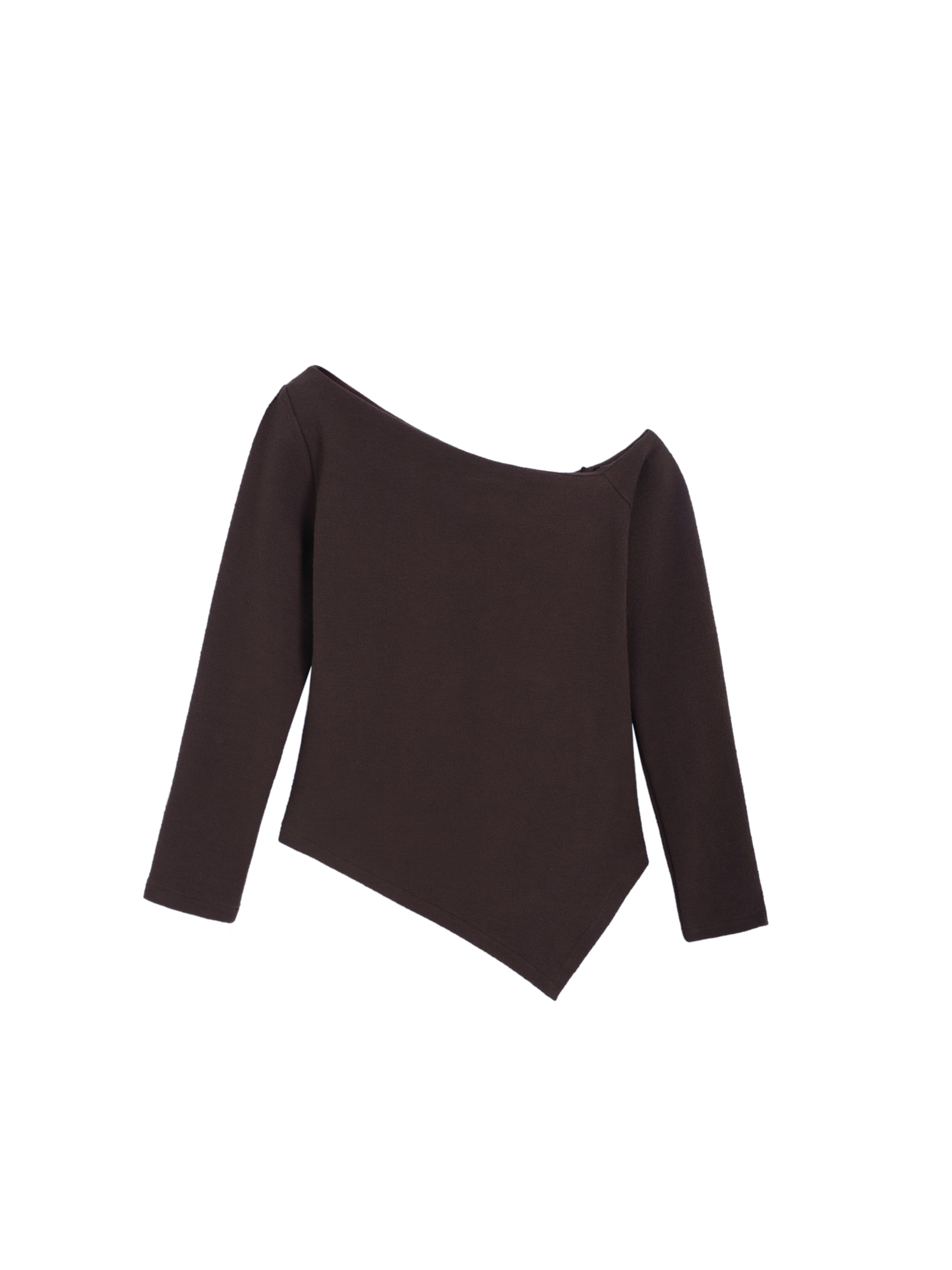 Scalpers Póló ' ' - barna: elől