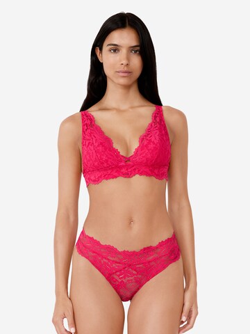 ETAM Triangel BH 'Legende' in Pink: Vorderseite