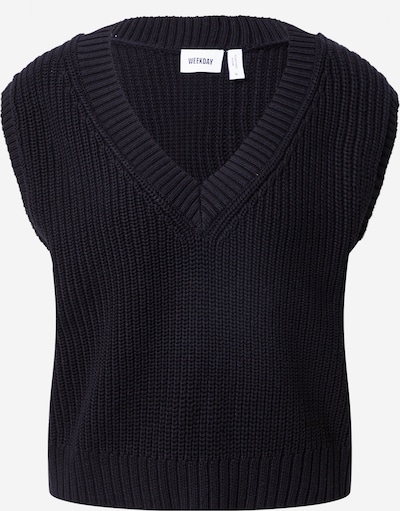 WEEKDAY Pullover 'Poppy' en schwarz, Vue avec produit