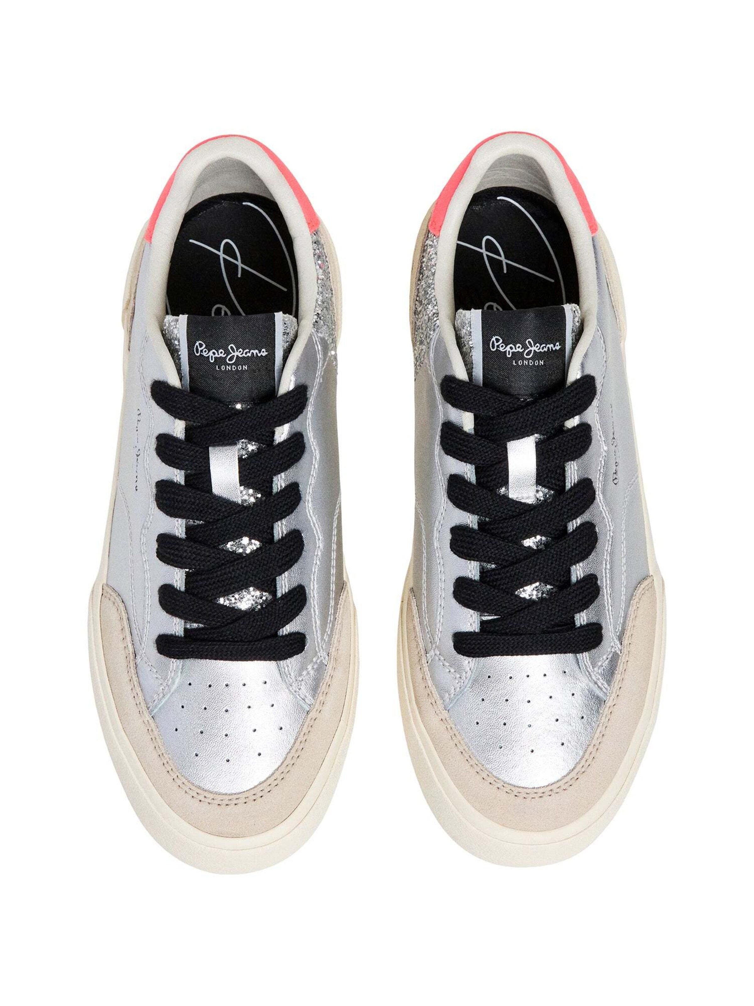 Sneaker bassa 'MILAN' di Pepe Jeans in grigio