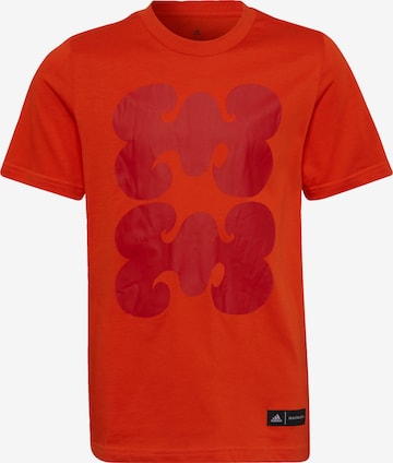 ADIDAS SPORTSWEAR Performance Shirt in Orange: front