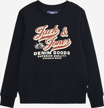 Jack & Jones Junior Sweatshirt in Blau: Vorderseite