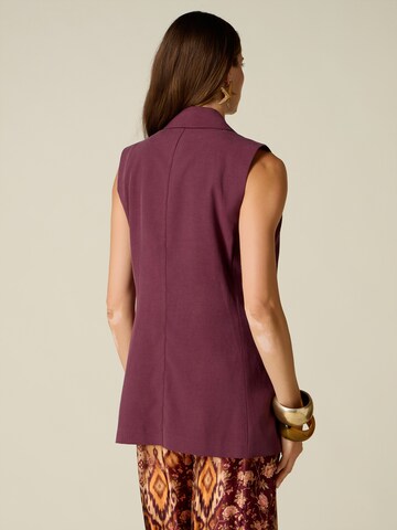 Gilet da completo di oltre in rosso