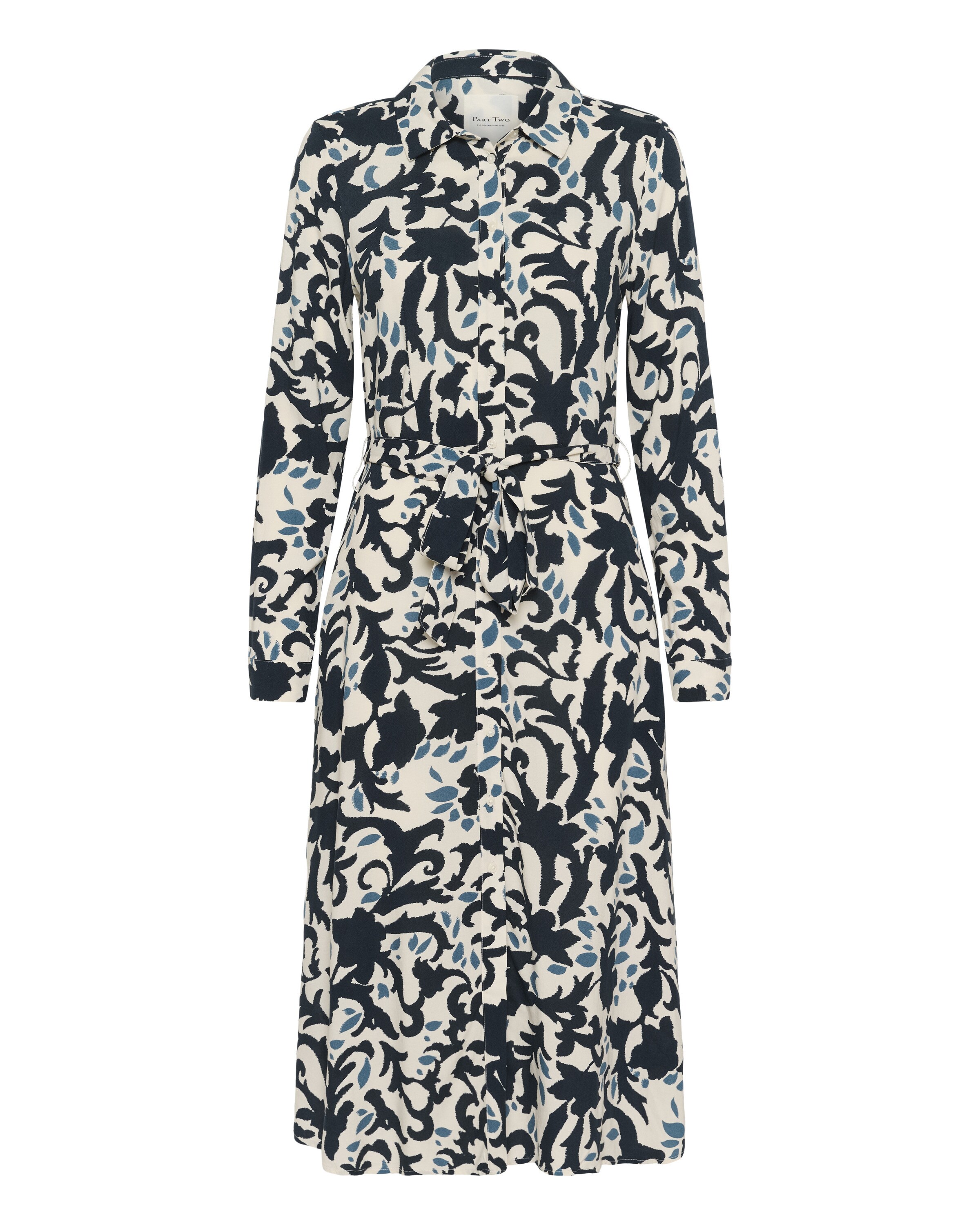 Part Two Kleid in Schwarz: Vorderseite