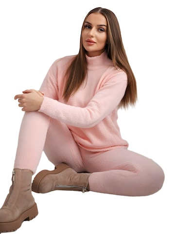 Lumera Strój domowy w kolorze różowy: przód