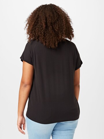 Vero Moda Curve T-Shirt 'Aya' in Schwarz
