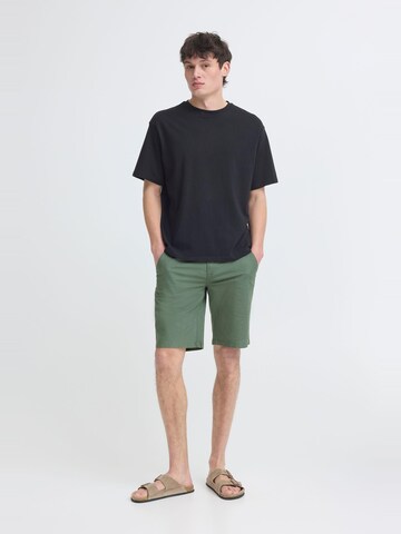 BLEND Slim fit Chino trousers ' BHMason ' in Green