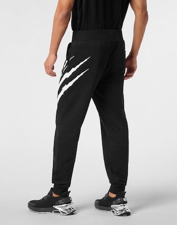 Tapered Pantaloni 'Scratch' di Plein Sport in nero