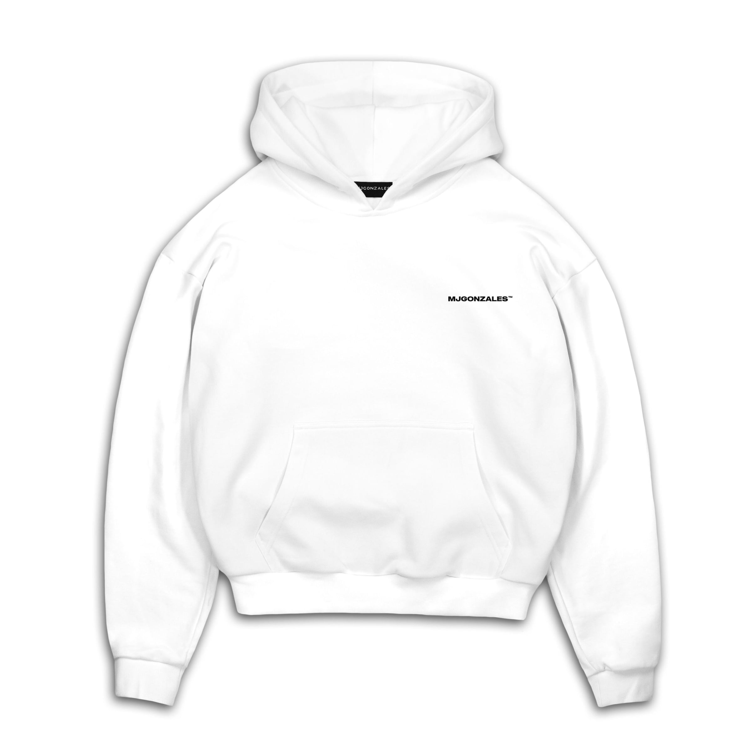 MJ Gonzales Sweatshirt in Weiß: Vorderseite