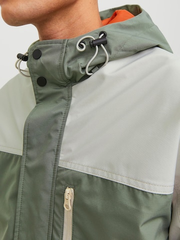 JACK & JONES Performance Jacket 'Hike' in Green