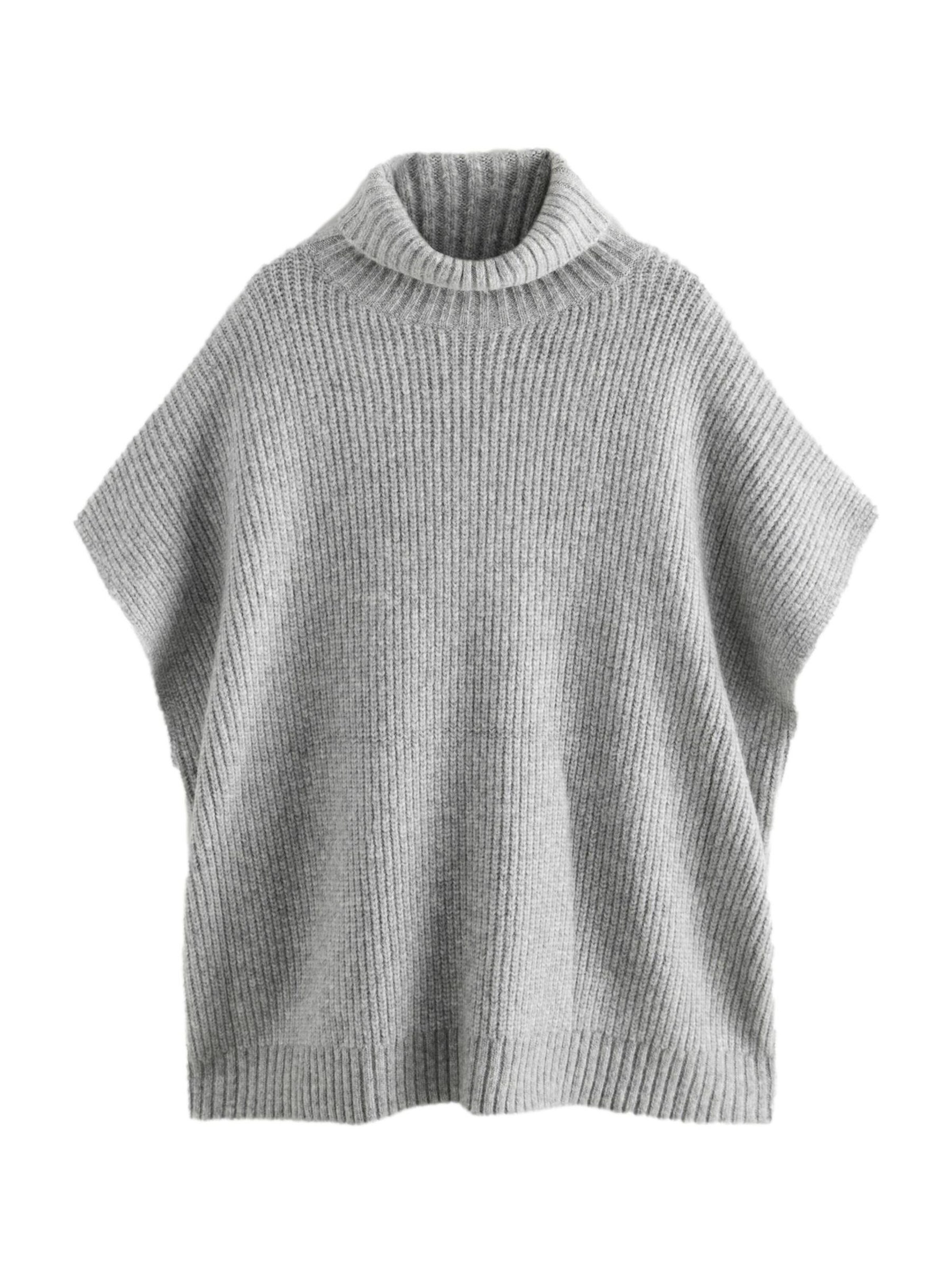 Next Poncsó - szürke: elől