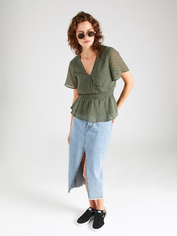 ABOUT YOU Blouse 'Janay' in Groen