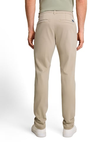 TOM TAILOR Slim fit Chino Pants 'SIMON' in Beige