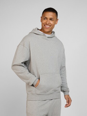 WOTEGA Sweatshirt 'VibeHood' in Grey: front