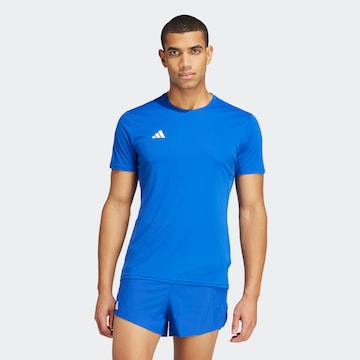 T-Shirt fonctionnel 'Adizero Essentials' ADIDAS PERFORMANCE en bleu : devant