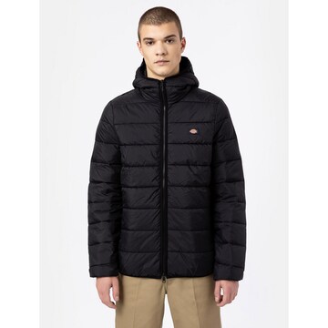 DICKIES Winter Jacket 'Waldenburg' in Black: front