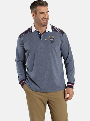 Charles Colby Sweatshirt in Blue: front