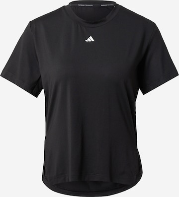 ADIDAS PERFORMANCETehnička sportska majica 'Versatile' - crna boja: prednji dio