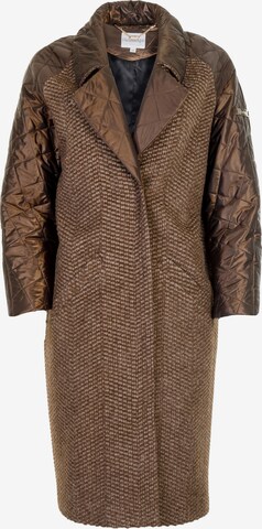 HELMIDGE Between-Seasons Coat in Brown: front