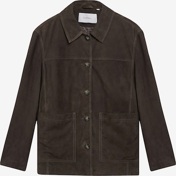 Veste mi-saison COMMA en marron : devant