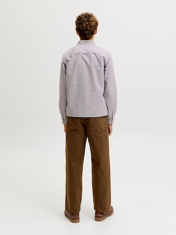 Jack & Jones Junior Regular Fit Skjorte 'JORFREDERIKSBERG' i brun