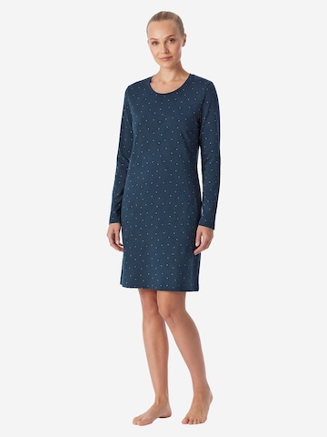 SCHIESSER Nachthemd 'Casual Essentials'‌‌‌ in Blau