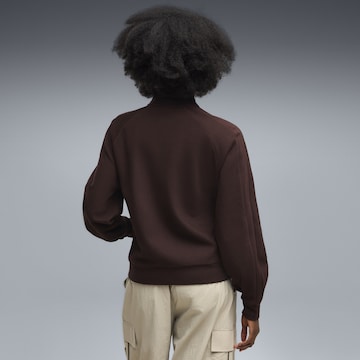 PUMA Sweatjacke 'Class' in Braun