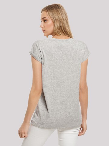 T-shirt 'Anti Valentinstag LOVE is in the air' F4NT4STIC en gris