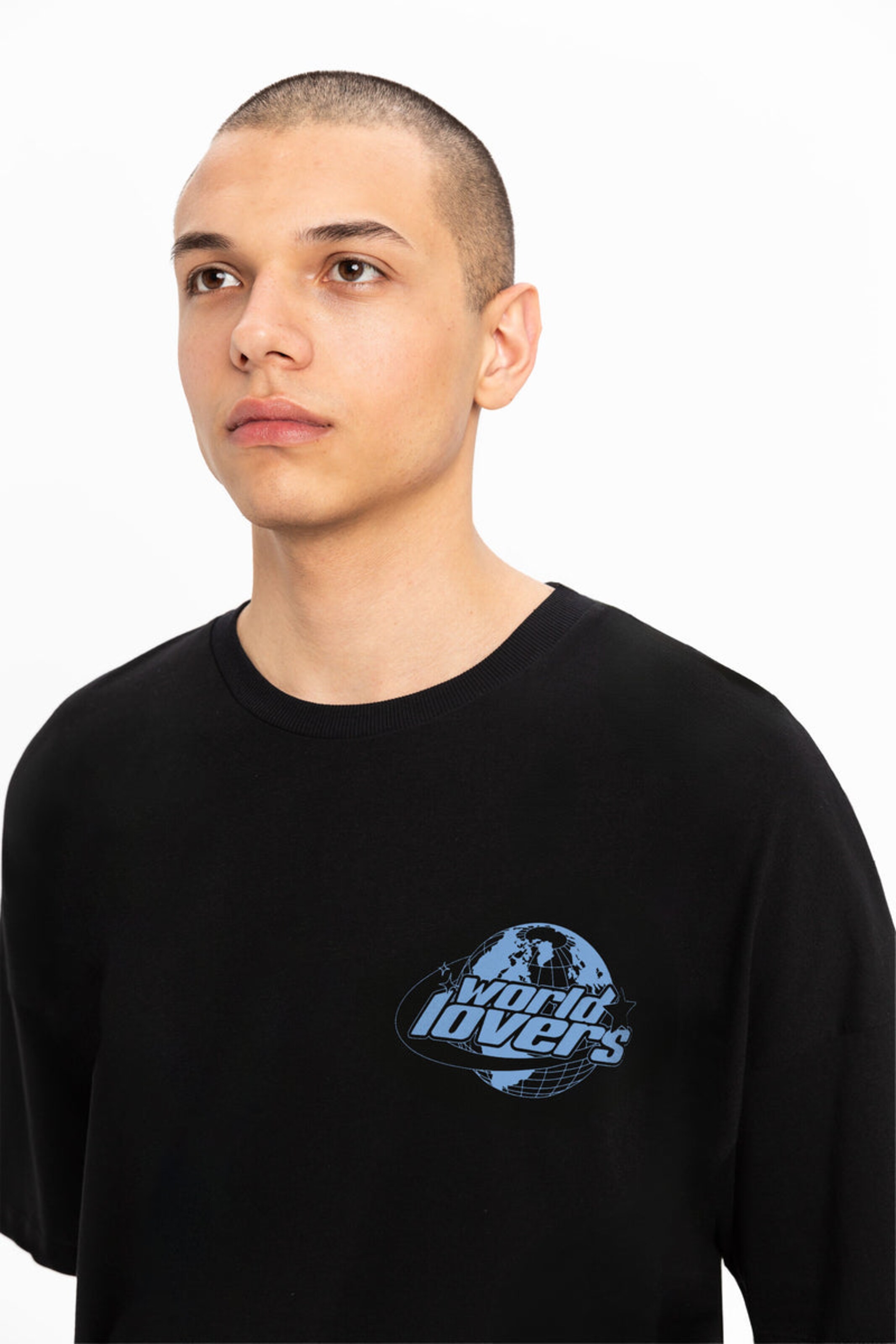 UNIQVIBE Shirt in Zwart