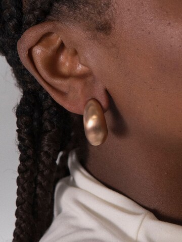 PURELEI Earrings 'Drop' in Gold: front